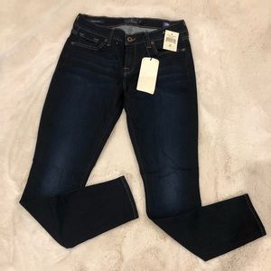 Lucky brand charlie skinny ankle dark wash jean